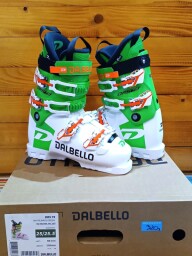 LYŽIARKY DALBELLO DRS 75 WHITE-RACE GREEN 25MP ---MODEL 2025---